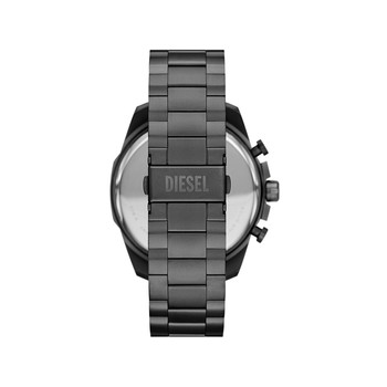 Montre DIESEL mega chief slim homme bracelet acier inoxydable gris anthracite