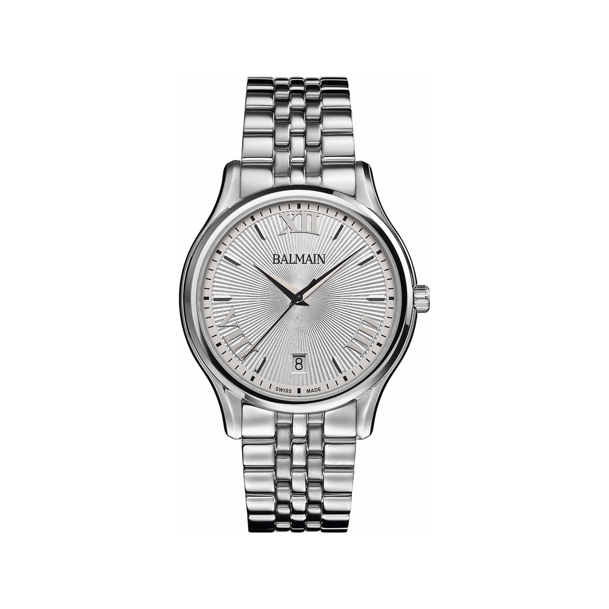 Montre BALMAIN beleganza homme bracelet acier inoxydable gris