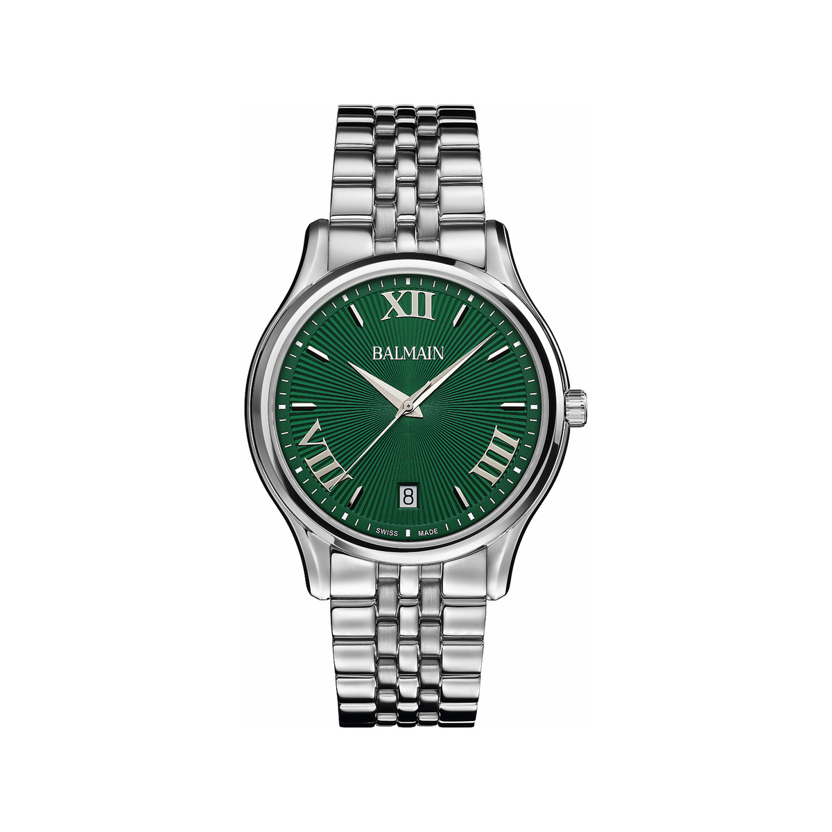 Montre BALMAIN beleganza homme bracelet acier inoxydable gris
