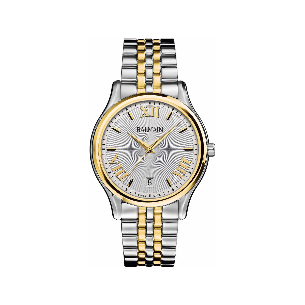 Montre BALMAIN beleganza homme bracelet acier inoxydable bicolore jaune