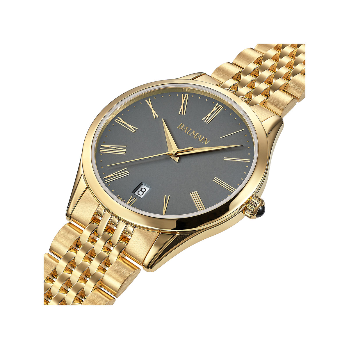 Montre BALMAIN classic r homme bracelet pvd doré - vue 2