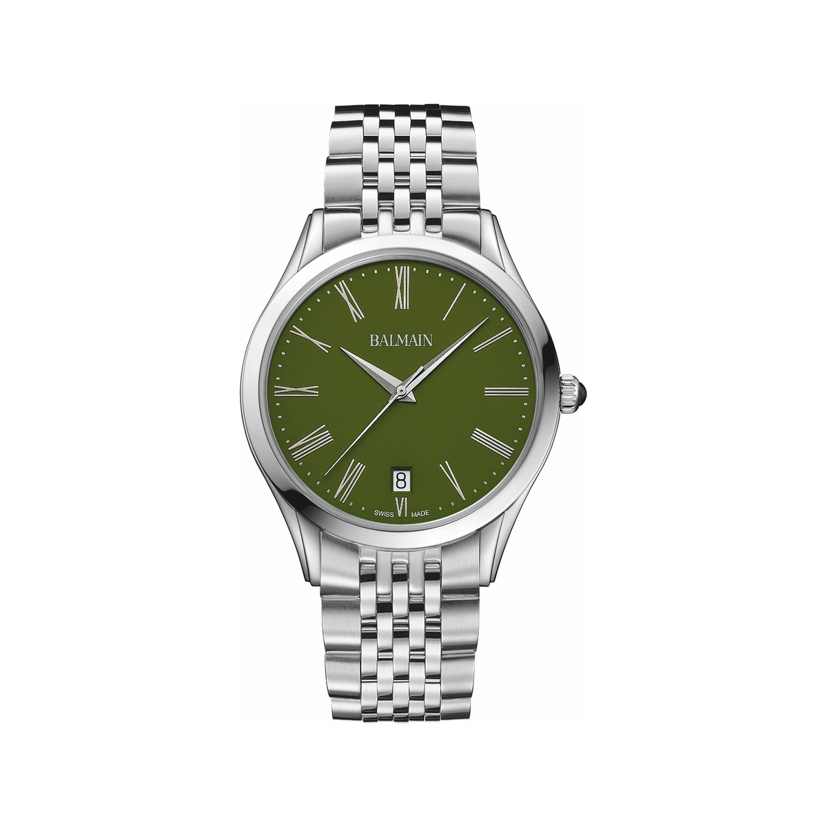 Montre BALMAIN classic r homme bracelet acier inoxydable gris