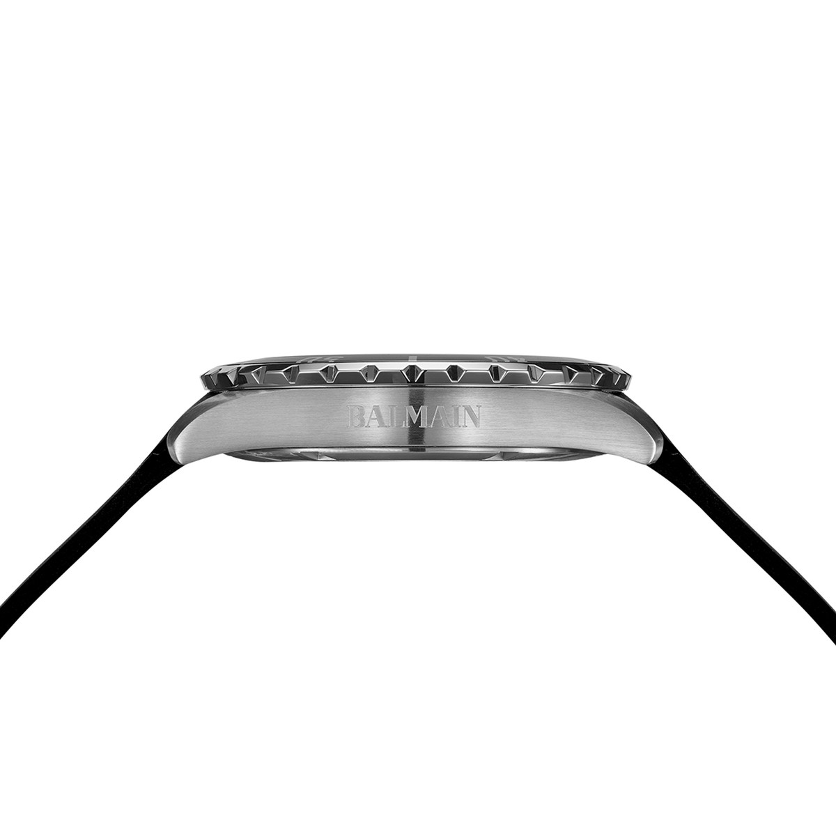 Montre BALMAIN ophrys homme bracelet caoutchouc noir - vue D2