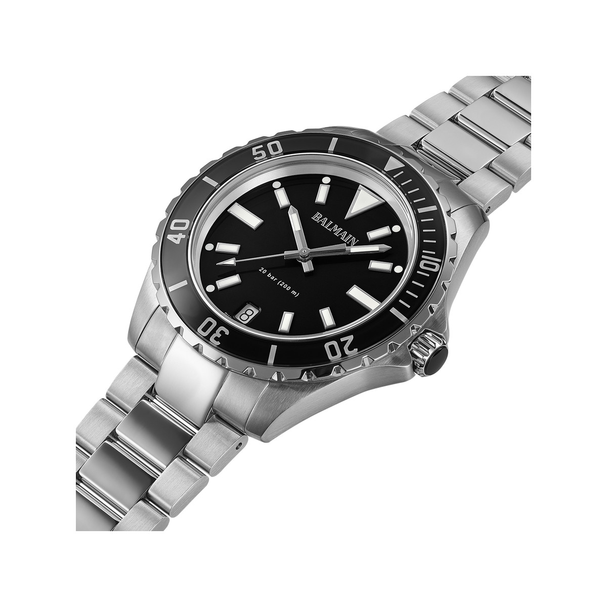 Montre BALMAIN ophrys homme bracelet acier inoxydable gris - vue 2