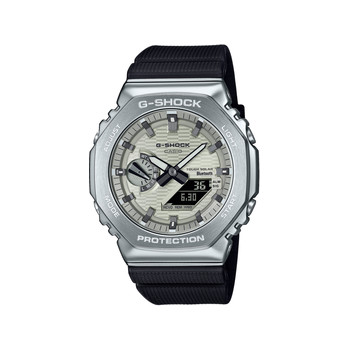 Montre G-SHOCK homme cadran gris bracelet resine noir