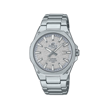 Montre EDIFICE homme cadran gris bracelet acier inoxydable