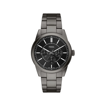 Montre FOSSIL pearson homme bracelet acier inoxydable gris anthracite