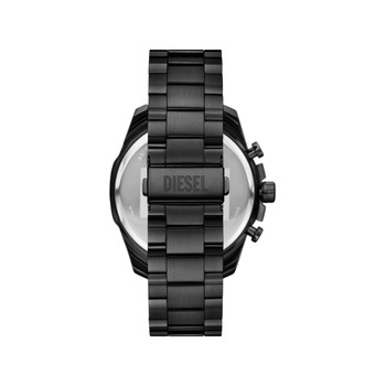 Montre DIESEL slim mega chief homme bracelet acier inoxydable noir