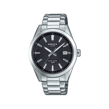 Montre EDIFICE homme cadran noir bracelet acier