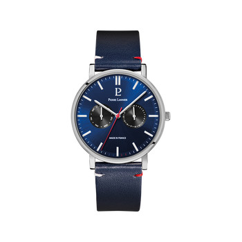 Montre PIERRE LANNIER essential homme bracelet acier inoxydable bleu