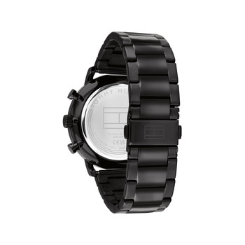 Montre TOMMY HILFIGER legend homme bracelet acier inoxydable noir