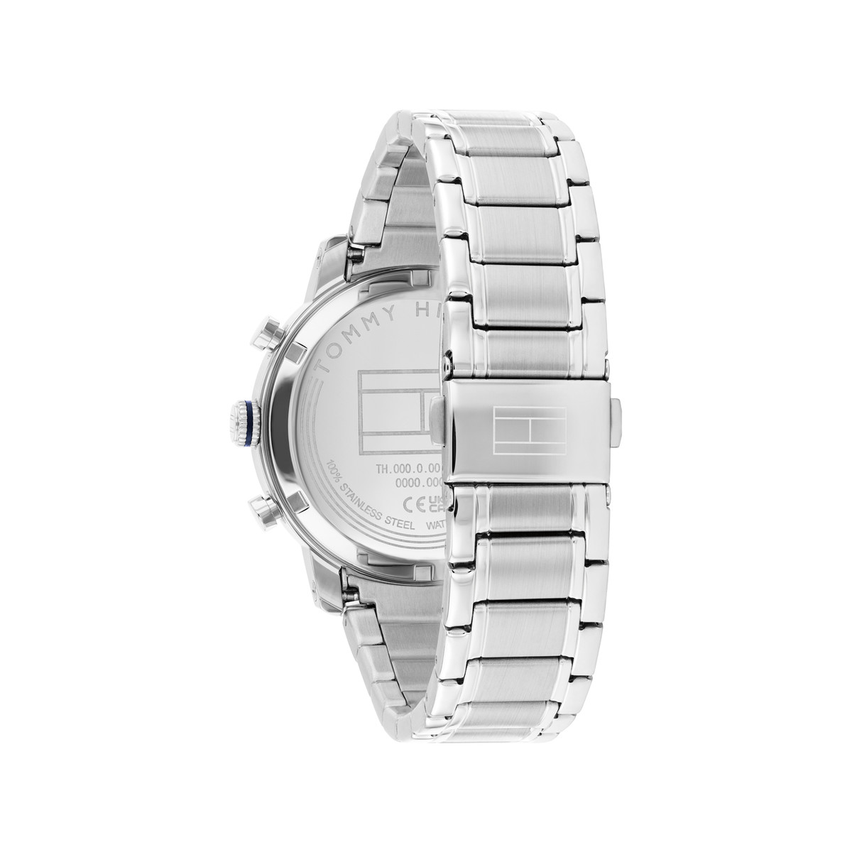 Montre TOMMY HILFIGER th-oxford homme bracelet acier inoxydable gris - vue 3