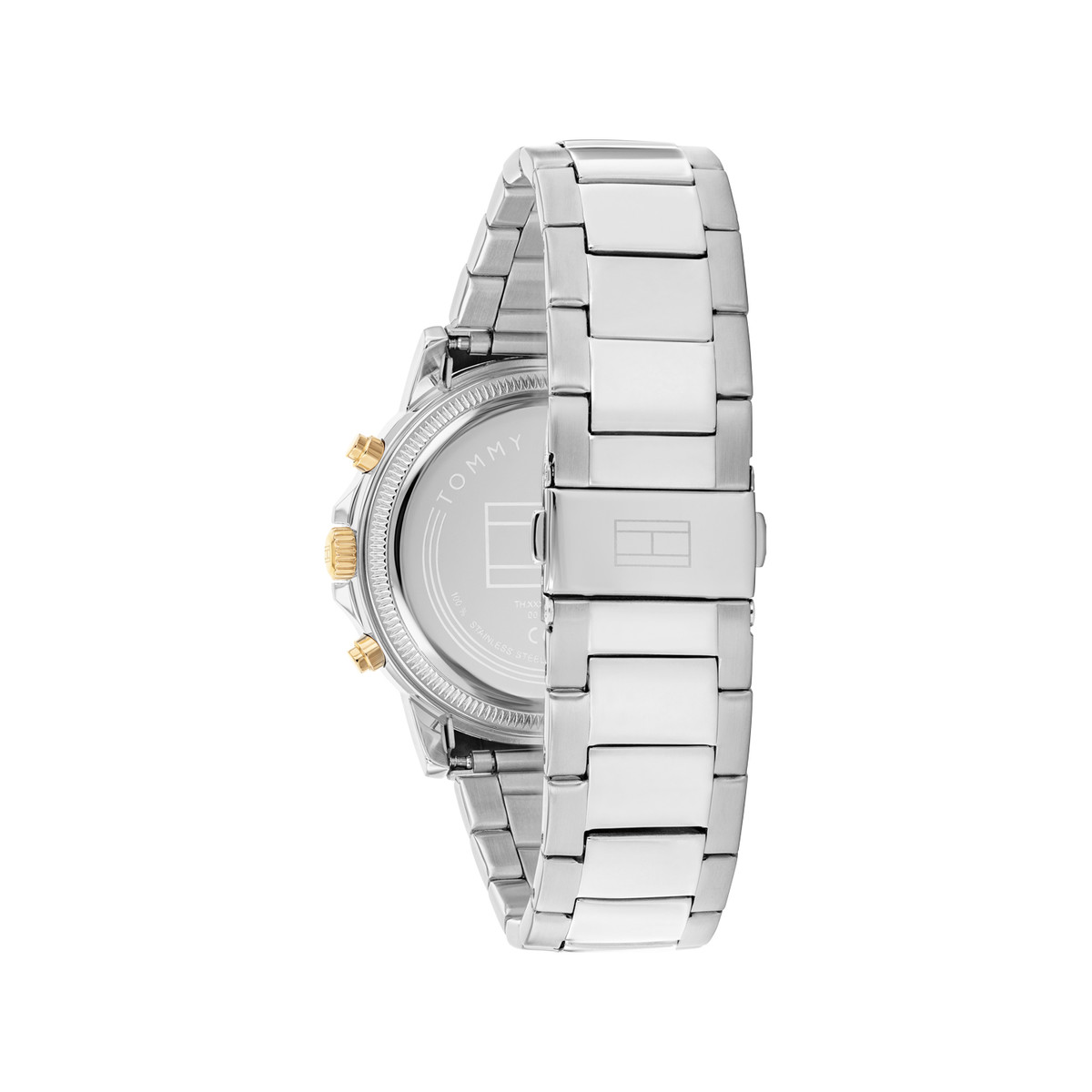 Montre TOMMY HILFIGER stewart homme bracelet acier inoxydable gris - vue 3