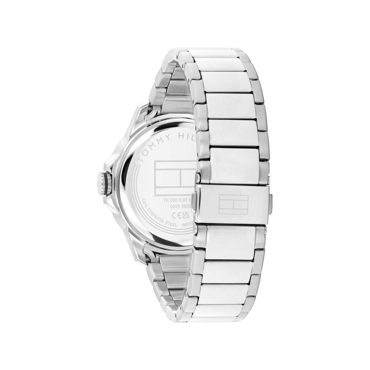 Montre TOMMY HILFIGER remy homme bracelet acier inoxydable gris - vue 3