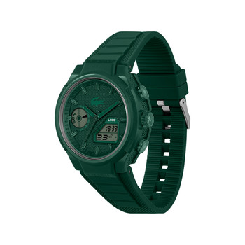 Montre LACOSTE lc33 homme bracelet silicone vert