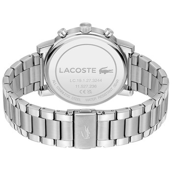 Montre LACOSTE replay homme bracelet acier inoxydable gris