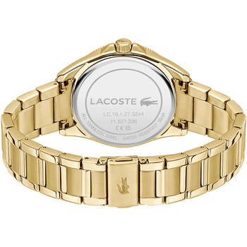 Montre LACOSTE mainsail homme bracelet acier inoxydable doré jaune