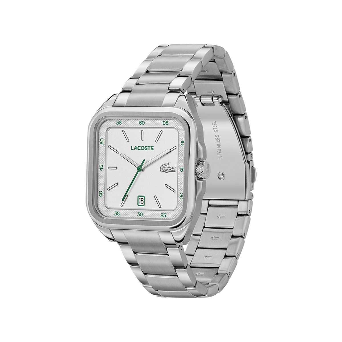 Montre LACOSTE LACOSTE.12.12 up homme bracelet acier inoxydable - vue 2