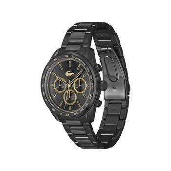 Montre LACOSTE boston homme bracelet acier inoxydable noir