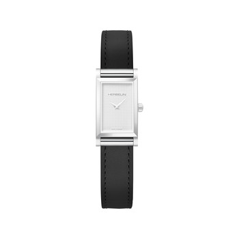 Bracelet HERBELIN Antarès femme cuir simple noir