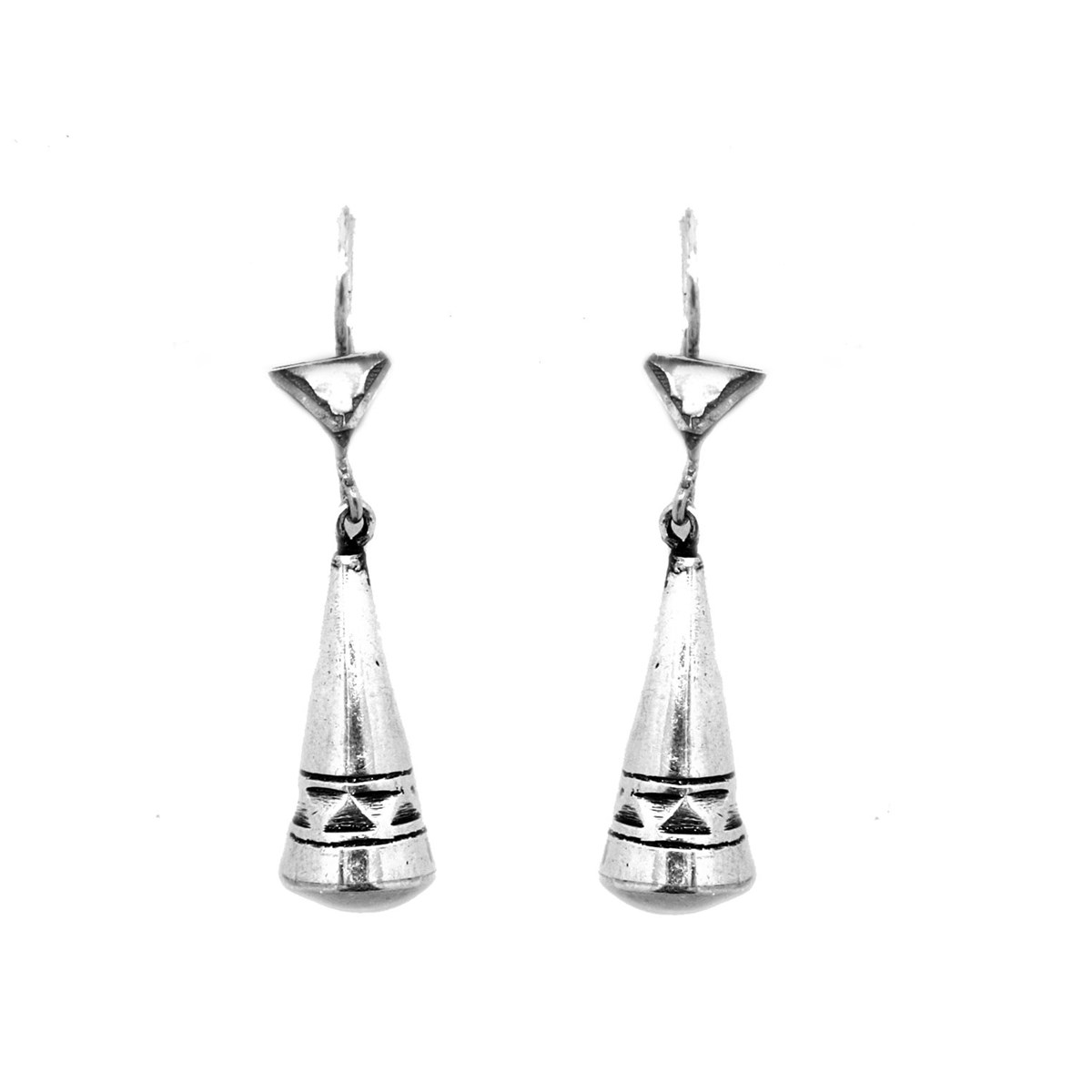 boucles d'oreilles touareg cône