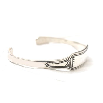 Bracelet touareg argent massif gourmette