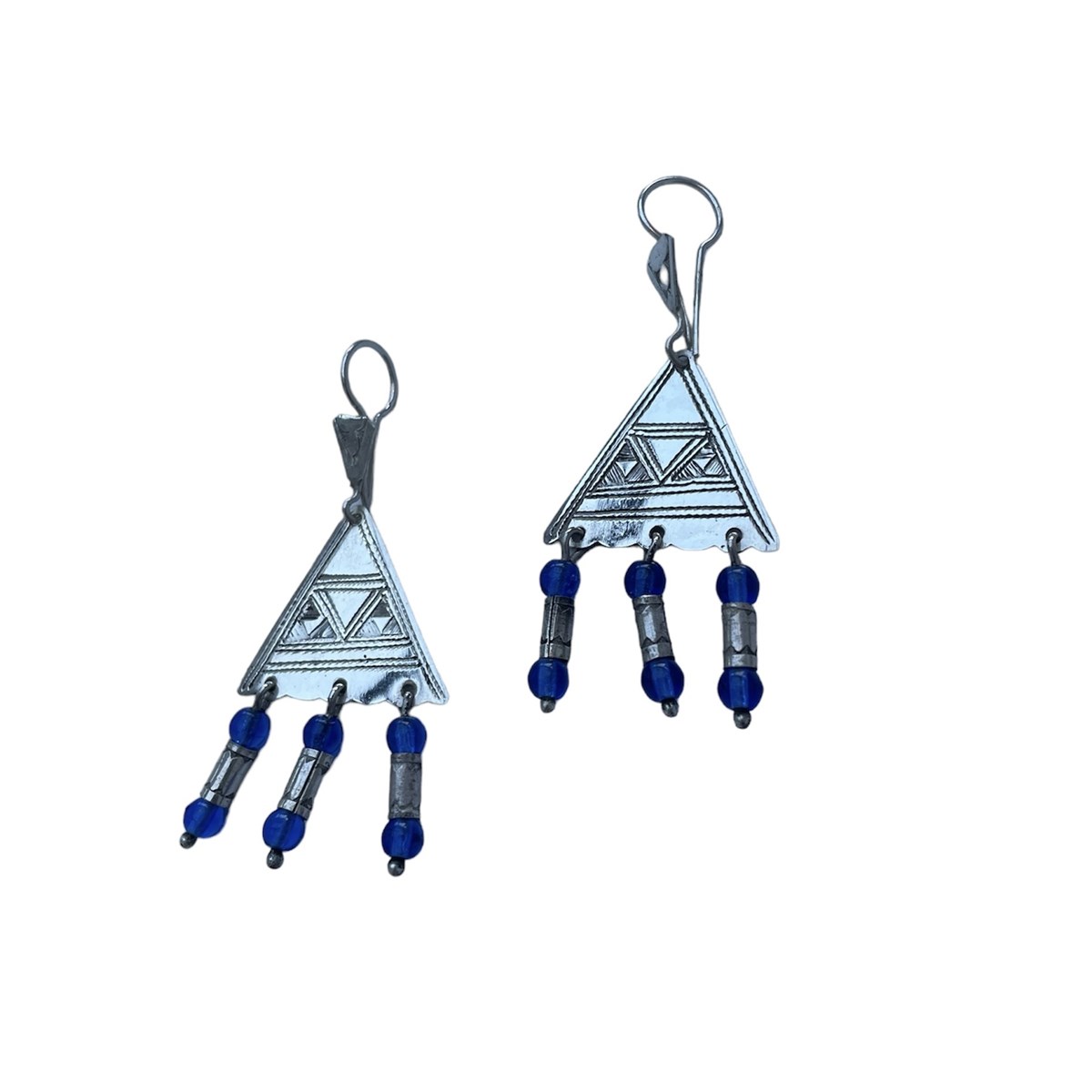 Boucles d'oreilles touareg triangle
