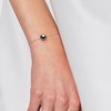 Bracelet Chaîne avec Perle de TAHITI Ronde 9-10 mm Argent 925 - vue V2
