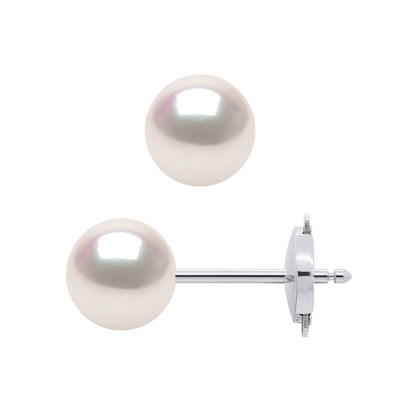 Boucles d'oreilles Minigram Pearls S00 - Bijoux de luxe