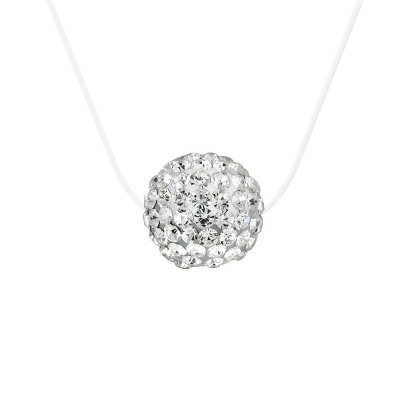 Collier solitaire - Argent 925