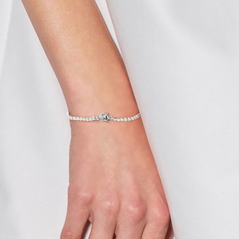 Bracelet RIVIERE DE DIAMANTS - Argent 925