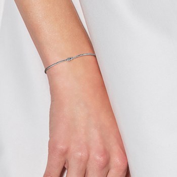 Bracelet TENNIS Diamants 0,30 Cts Or Blanc