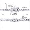 Bracelet TENNIS Diamants 0,30 Cts Or Blanc - vue V3