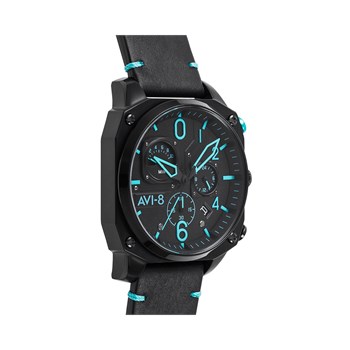 Montre AVI-8 - Hawker Hunter - Bracelet cuir véritable de vachette