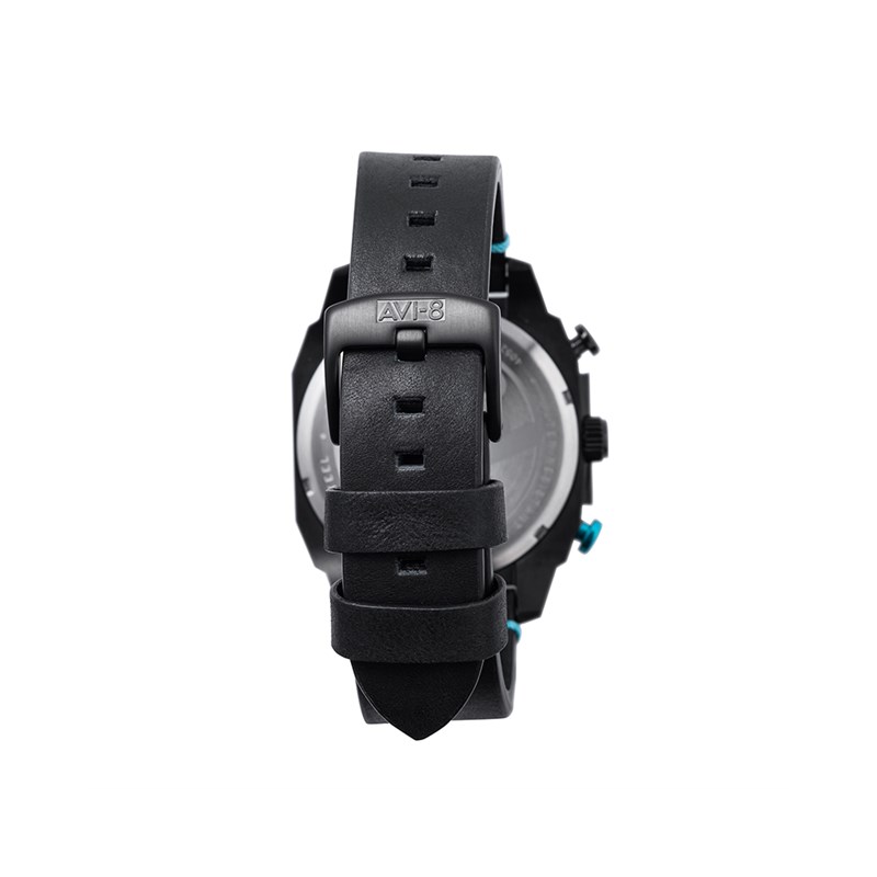 Montre AVI-8 - Hawker Hunter - Bracelet cuir véritable de vachette - vue 4