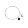 Bracelet Femme Perle de Tahiti noire et Etoile Argent 925/1000 - vue V1