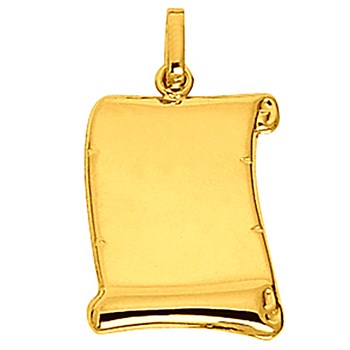 Pendentif Brillaxis parchemin Brillaxis or jaune
9 carats