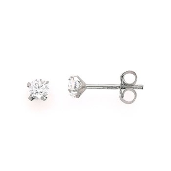 Boucles d'oreilles Brillaxis puce 3.5mm or 9 carats