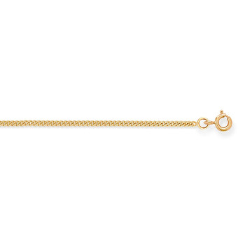 Chaîne maille gourmette or jaune 18 carats 1.4mm