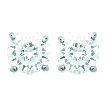 Boucles d'oreilles Brillaxis puces 4mm