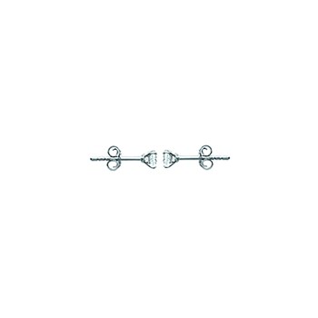 Boucles d'oreilles Brillaxis puces 4mm