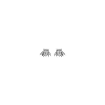 Boucles d'oreilles Brillaxis pampilles argent