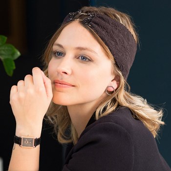 Boucles d'oreilles Les Partisanes Minuit dorées