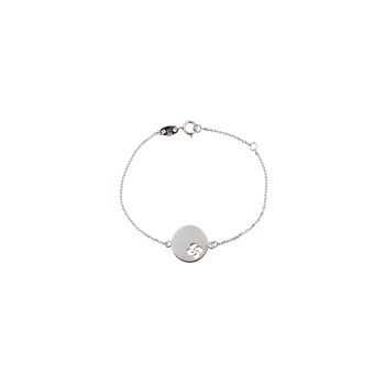 Bracelet identité bébé Brillaxis Lauburu ajouré