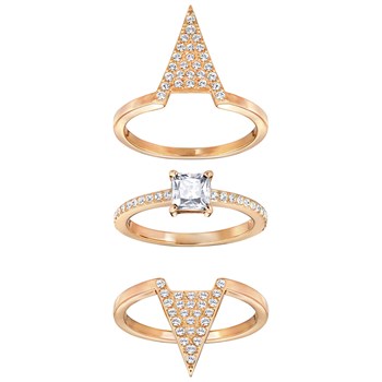 Set de bague Swarovski Funk rosées 50