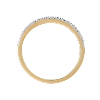 Bague 'Emma' Or jaune et Diamant