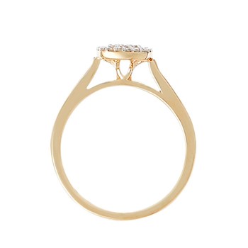 Bague ' Athénaïs' Or jaune et Diamant