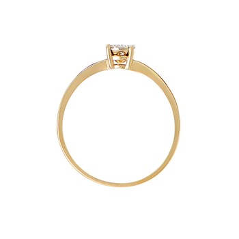 Bague ' Grâce' Or jaune et Diamant