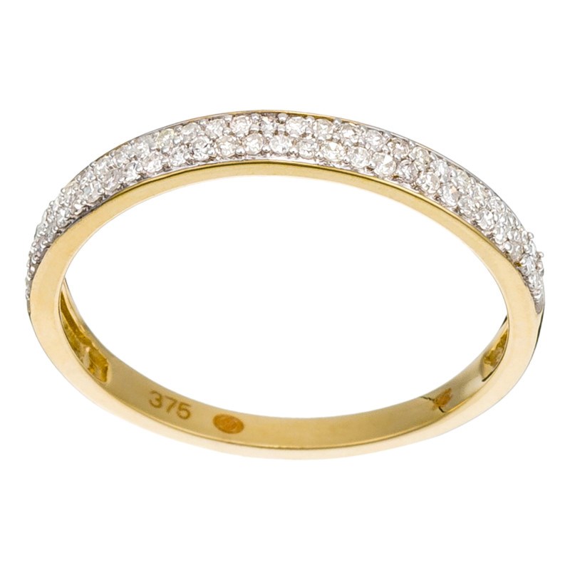 Bague 'Béguin Divin' Or jaune et Diamant - vue 3