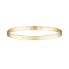 'MAMIE D'AMOUR' bracelet jonc doré à message - vue V1